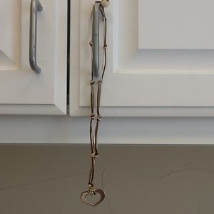 ZETA shades of brown necklace.